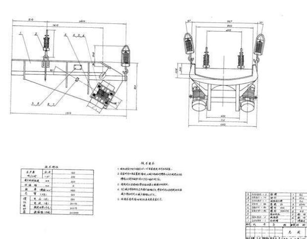 gzg慣性振動(dòng)給料機(jī)結(jié)構(gòu)圖紙